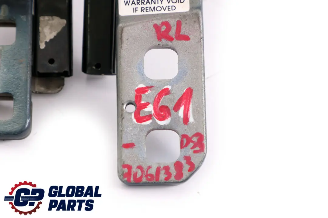 BMW 5 er E61 Scharnier Heckklappe Links N/S Tiefseeblau Metallic Blau A76 - SKU 7061383-DSB - Teilenummer 7061383