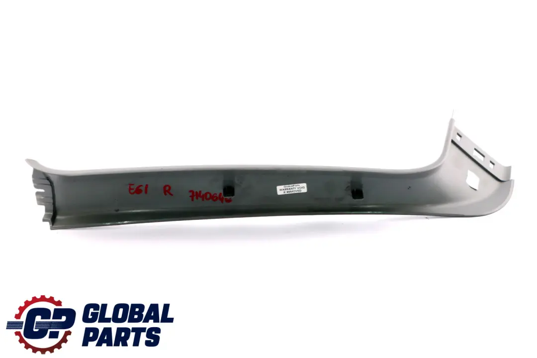 Boot Trunk Lid Right Lateral Trim Panel Grey 7061396 to BMW 5 Series E61 Touring with Part number 7140646 BMW 5 Series E61 Touring Boot Trunk Lid Right Lateral Trim Panel Grey 7061396 - SKU 7061396-1 - Part number 7140646