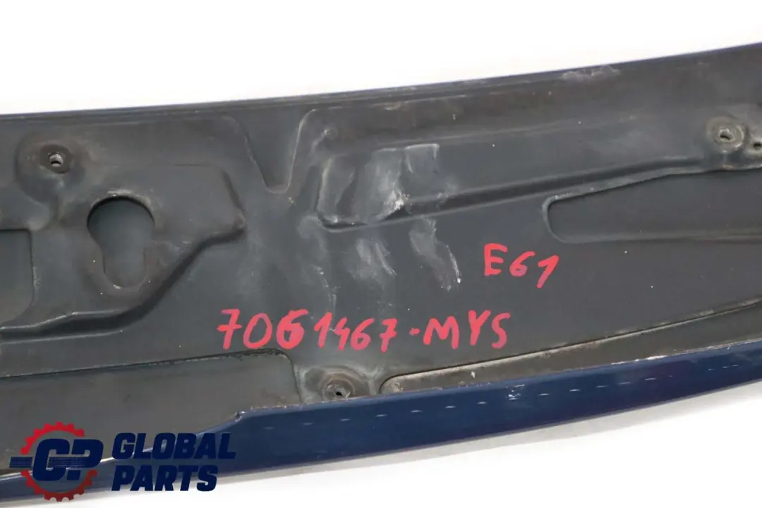 BMW 5 Series E61 Touring Boot Tailgate Rear Spoiler Mysticblau Blue - SKU 7061467-MYS - Part number 7061467
