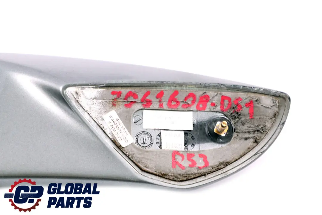 Boot Tailgate Spoiler Dark Silver 871 to BMW Mini Cooper S 1 R53 Rear with Part number 7061608 BMW Mini Cooper S 1 R53 Rear Boot Tailgate Spoiler Dark Silver 871 - SKU 7061608-DS1 - Part number 7061608