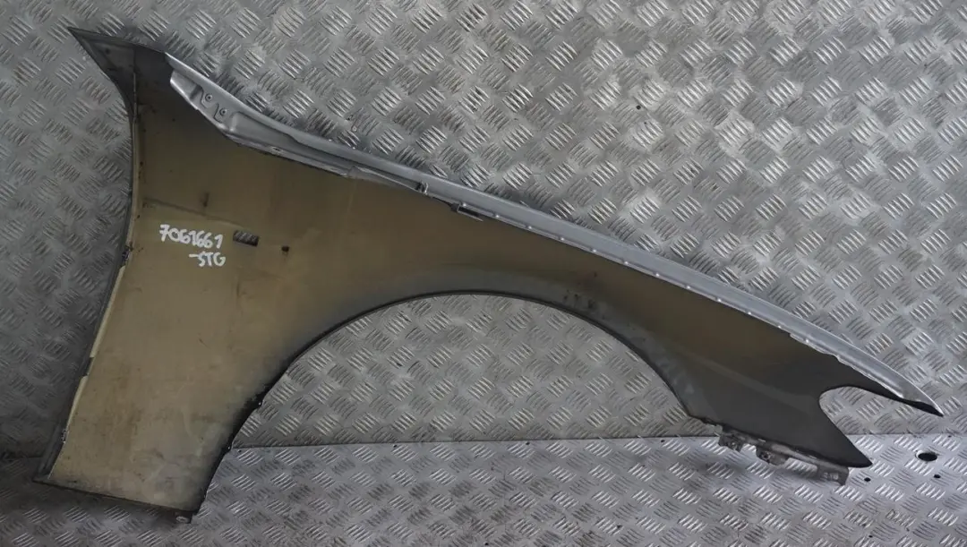 Side Panel Wing Front Left N/S Sterlinggrau Grey - 472 to BMW 7 Series E65 E66 with Part number 7061661 BMW 7 Series E65 E66 Side Panel Wing Front Left N/S Sterlinggrau Grey - 472 - SKU 7061661-STG - Part number 7061661