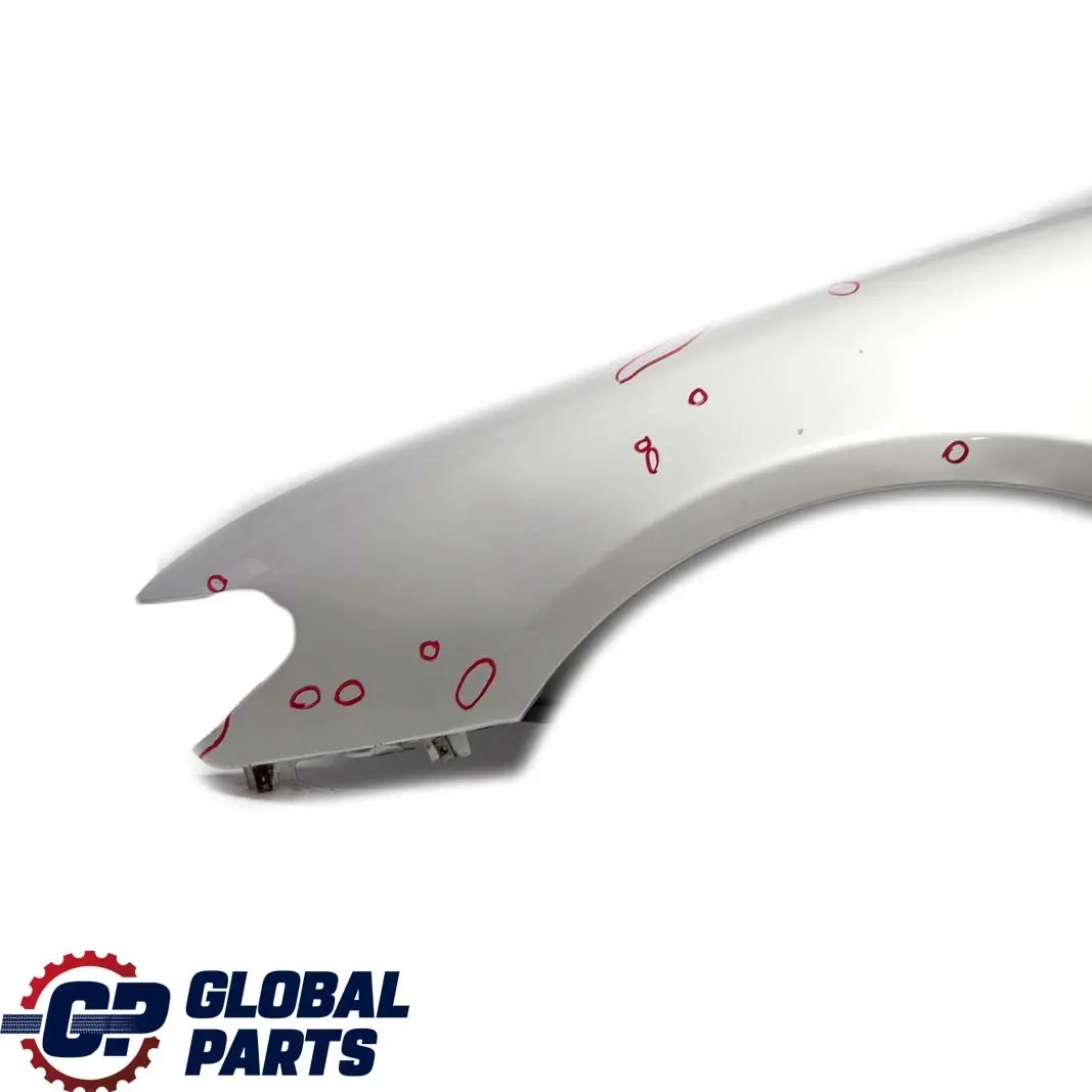 BMW 7 E65 E66 Panneau Laterale a L'Avant Gauche Garde-Boue Argent Titane - 354 - SKU 7061661-TS1 - Numéro de pièce 7061661