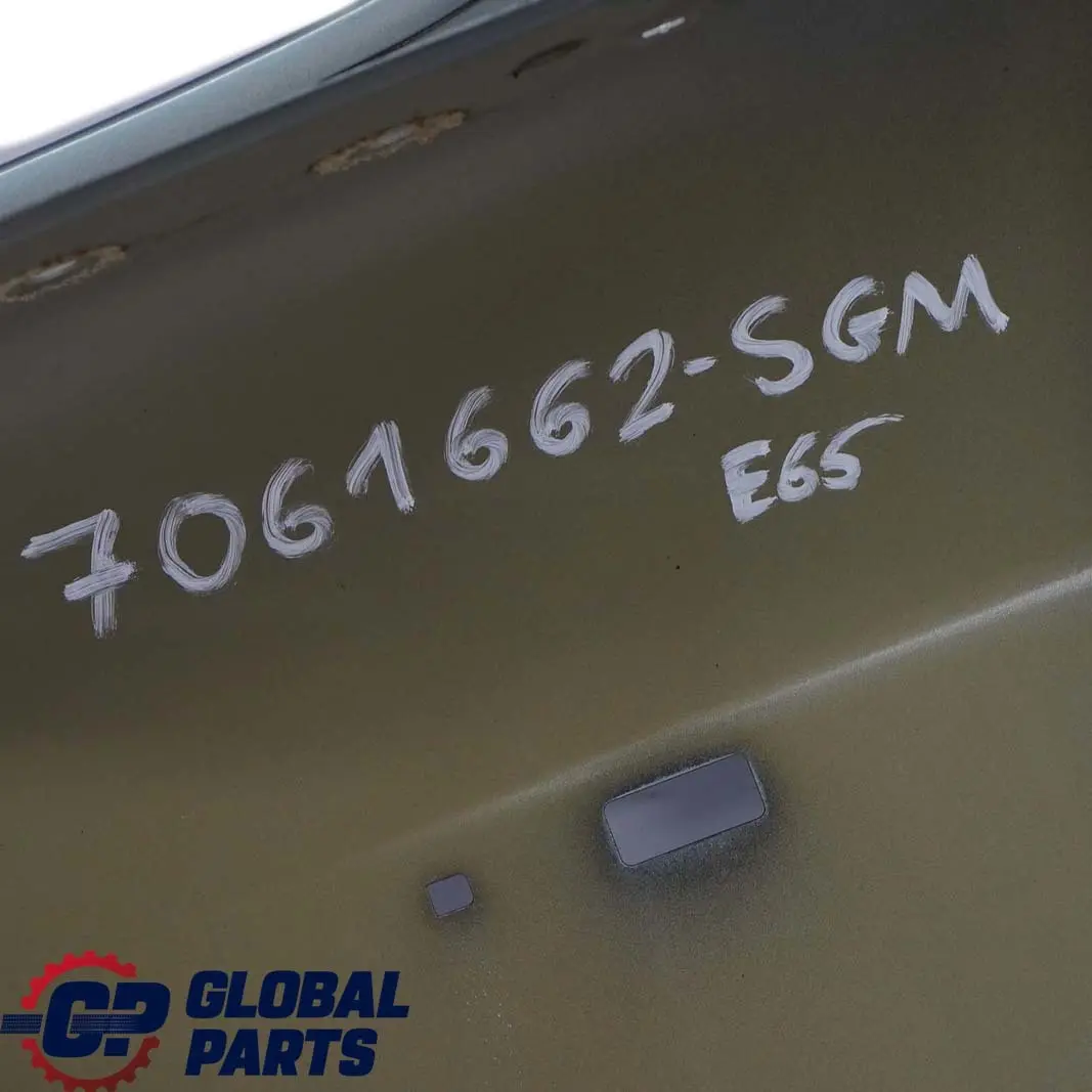 BMW E65 E66 Pareti Anteriore Destro Parafango Schiefergruen Verde - 449 - SKU 7061662-SGM - Numero di parte 7061662