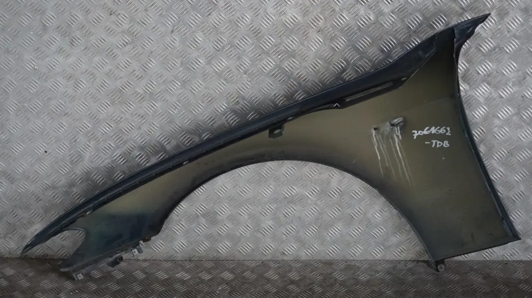 BMW 7 Series E65 E66 Side Panel Wing Front Right O/S Toledoblau Toledo Blue - SKU 7061662-TDB - Part number 7061662