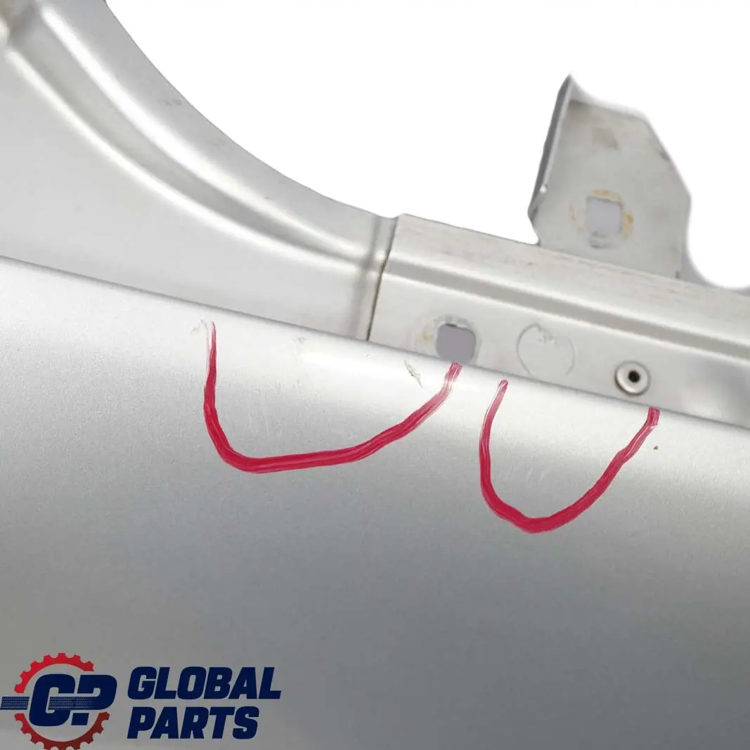 Seitenwand Vorne Rechts Kotflügel Titansilber Metallic - 354 für BMW 7 E65 E66 mit Teilenummer 7061662 BMW 7 E65 E66 Seitenwand Vorne Rechts Kotflügel Titansilber Metallic - 354 - SKU 7061662-TS - Teilenummer 7061662