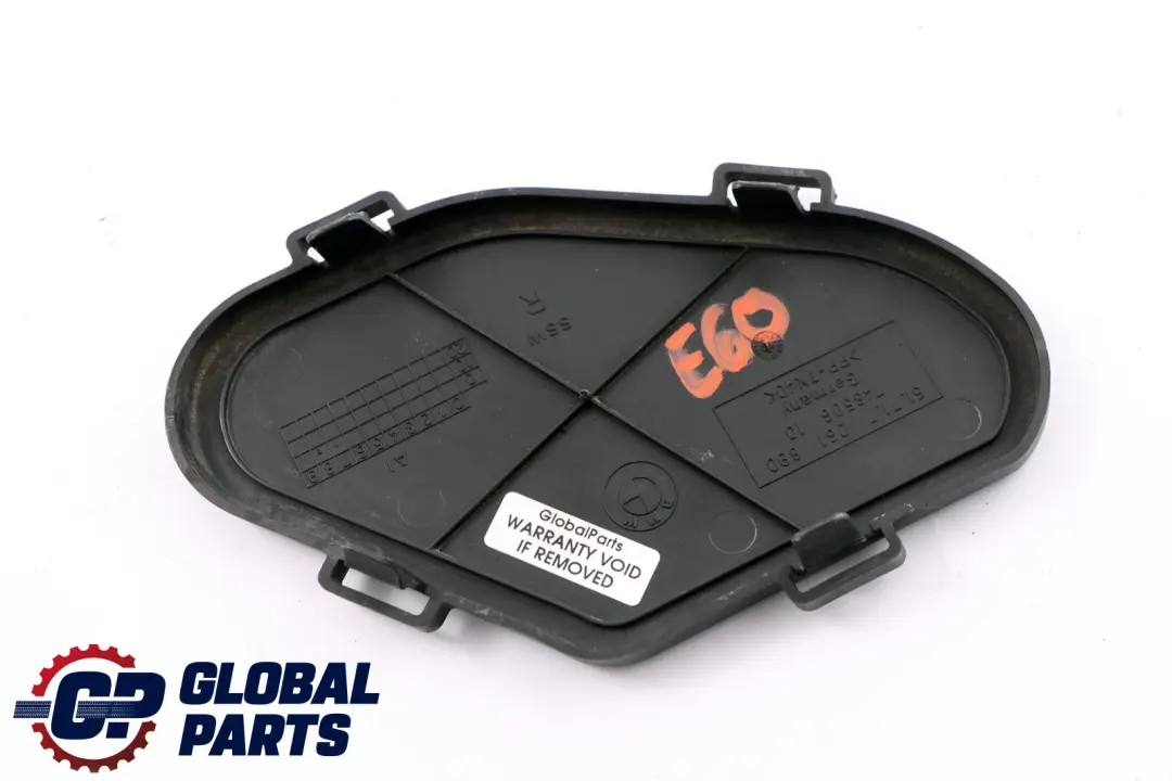 BMW E60 E60N E61 E61N LCI Tapa del conducto De aire delantero derecho - SKU 7061890 - Número de pieza 7061890