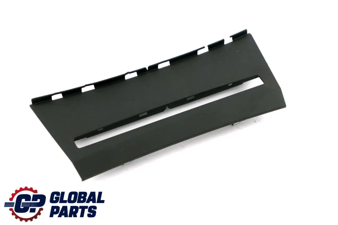 BMW 5 Series E60 E61 Center Radio Cover Dashboard Trim Panel Black - SKU 7063152 - Part number 7063151