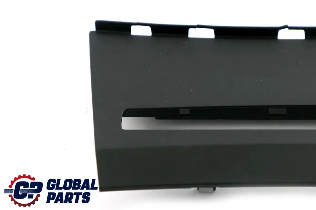 BMW 5 Series E60 E61 Center Radio Cover Dashboard Trim Panel Black - SKU 7063152 - Part number 7063151