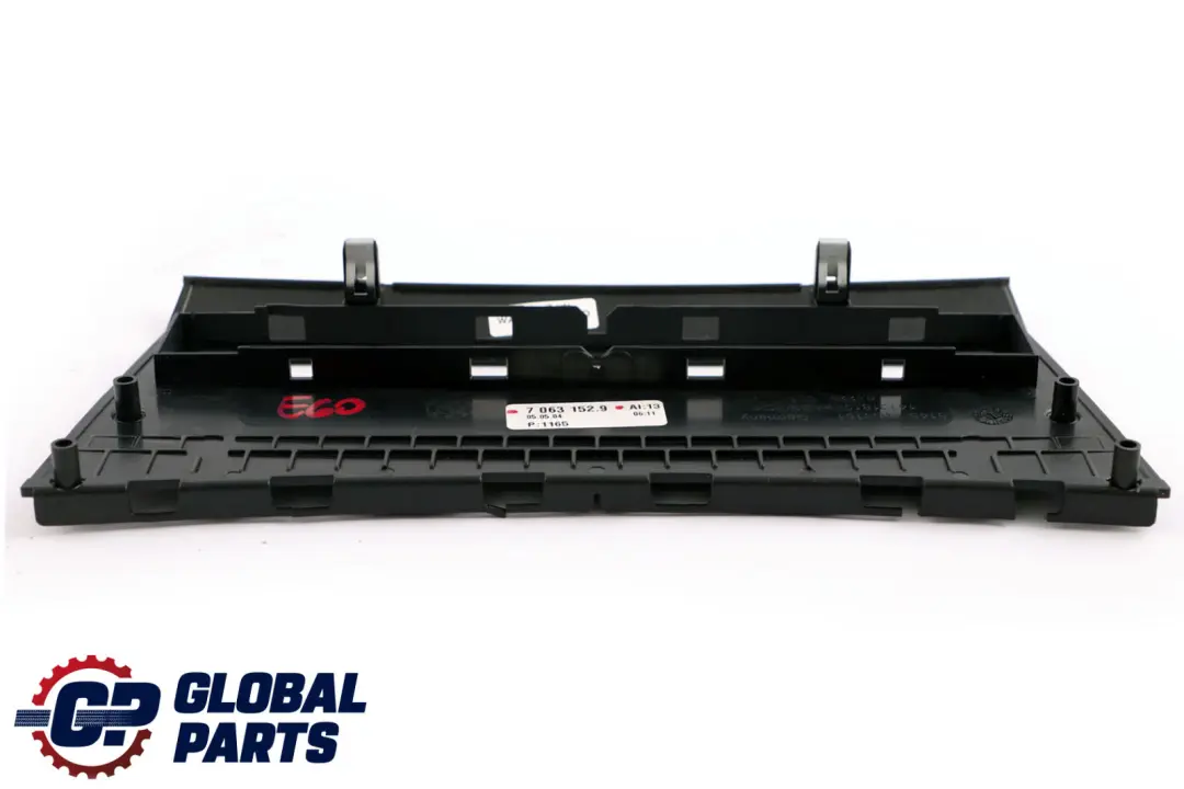 BMW 5 Series E60 E61 Center Radio Cover Dashboard Trim Panel Black - SKU 7063152 - Part number 7063151