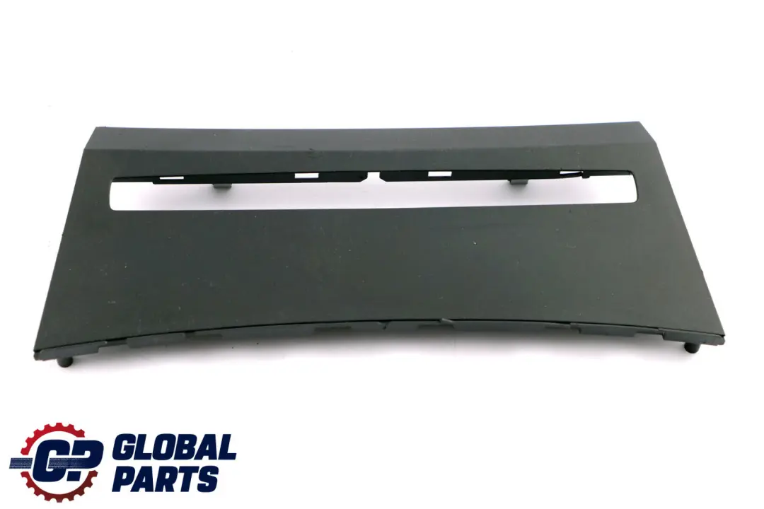 BMW 5 Series E60 E61 Center Radio Cover Dashboard Trim Panel Black - SKU 7063152 - Part number 7063151