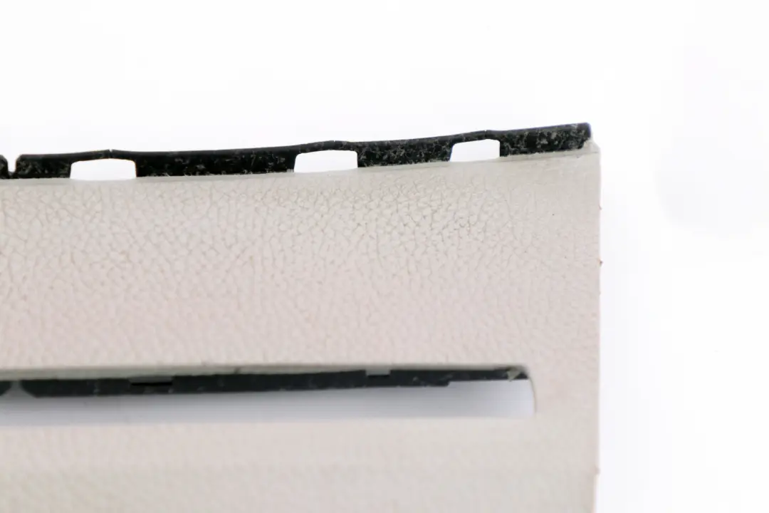 BMW 5 Series E60 E61 Center Radio Cover Dashboard Trim Panel Grey - SKU 7063153 - Part number 7063151