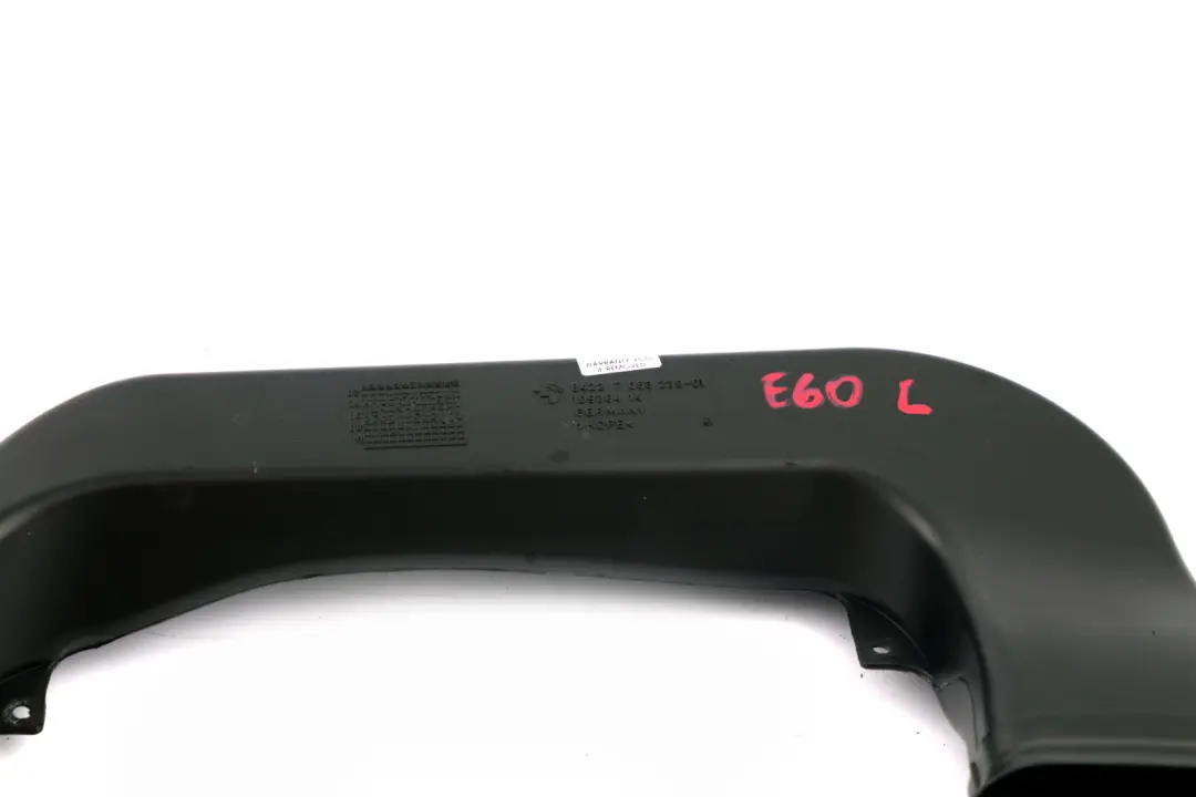 BMW E60 E61 LCI Air Channel Left N/S Heater AC Duct Part - SKU 7063239 - Part number 7063239