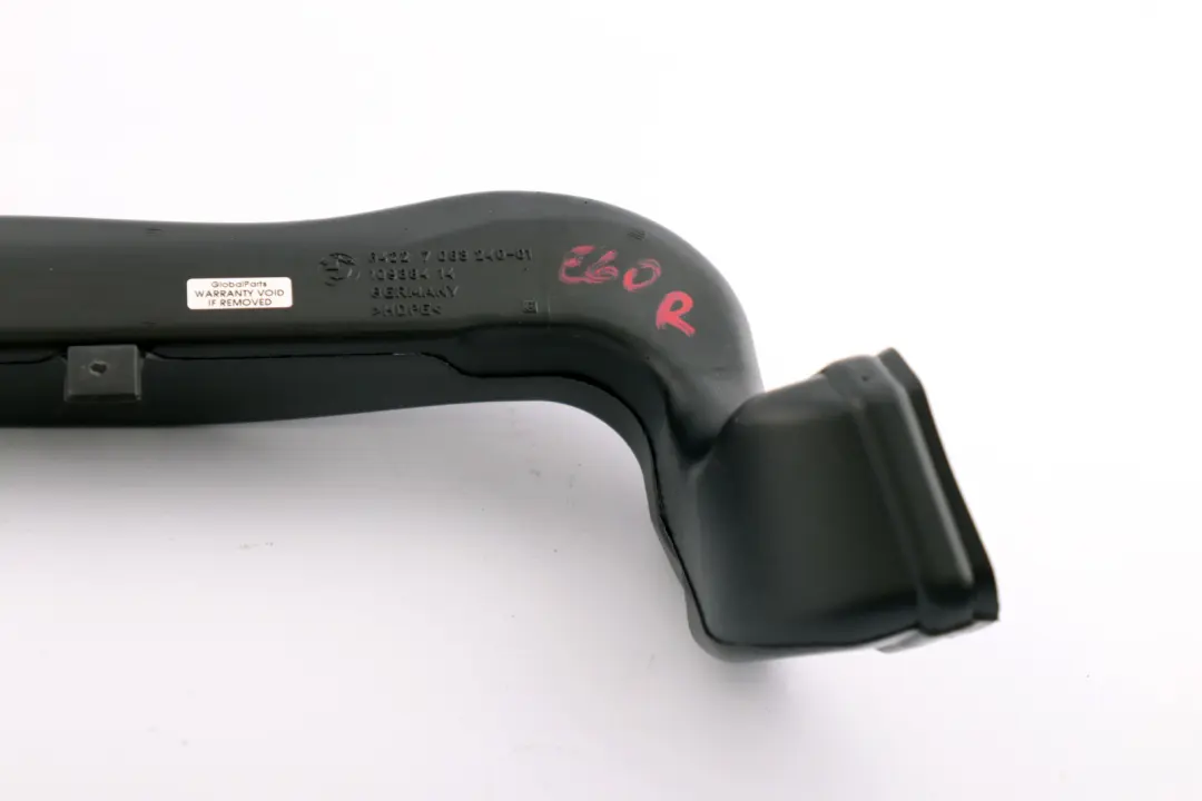 BMW 5 Series E60 E61 Air Channel Right Heater AC Duct Part 6422 - SKU 7063240 - Part number 7063240