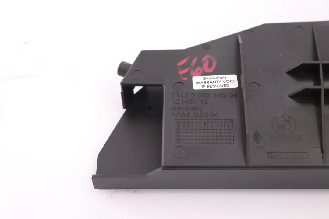 Carrier For Drink Cup Holder Interior to BMW 5 Series E60 E61 with Part number 7063410 BMW 5 Series E60 E61 Carrier For Drink Cup Holder Interior - SKU 7063410 - Part number 7063410