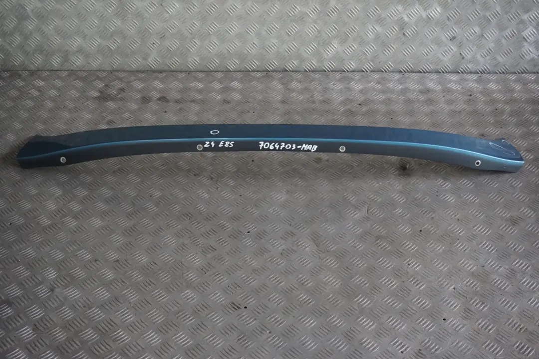 BMW Z4 Series E85 Rear Window Frame Trim Panel Cover Maledivenblau Blue - SKU 7064703-MAB - Part number 7064703