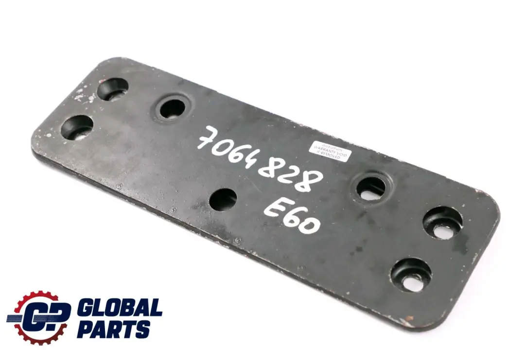 BMW 5 6 Series E60 E61 E63 E64 Connecting Plate Exhaust System Support Bracket - SKU 7064828 - Part number 7064828