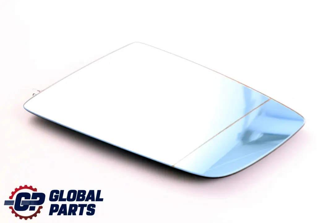 Wing Mirror Glass BMW E60 E61 E63 E64 Left N/S Heated Blue to with Part number 7065081 Wing Mirror Glass BMW E60 E61 E63 E64 Left N/S Heated Blue - SKU 7065081-1 - Part number 7065081