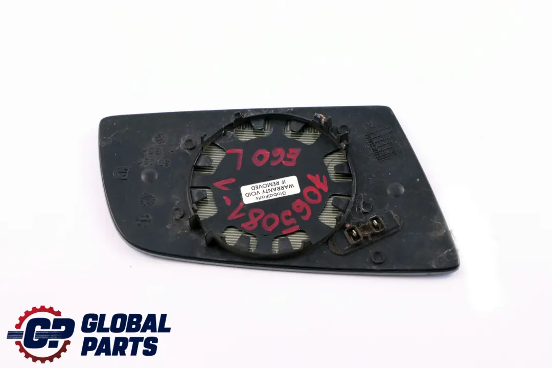  Rétroviseur Extérieur Gauche Chauffant Bleu BMW E60 E61 E63 E64 - SKU 7065081-1 - Numéro de pièce 7065081
