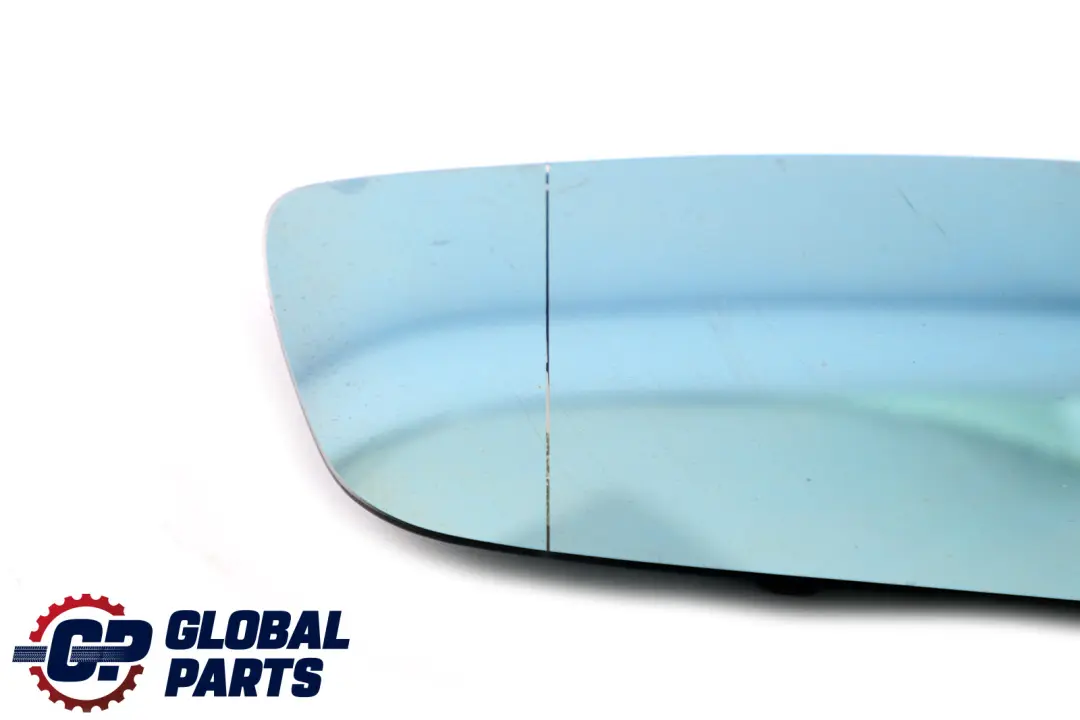 Wing Mirror Glass BMW E60 E61 E63 Right O/S Heated Wide Angle Blue to with Part number 7065082 Wing Mirror Glass BMW E60 E61 E63 Right O/S Heated Wide Angle Blue - SKU 7065082-1 - Part number 7065082