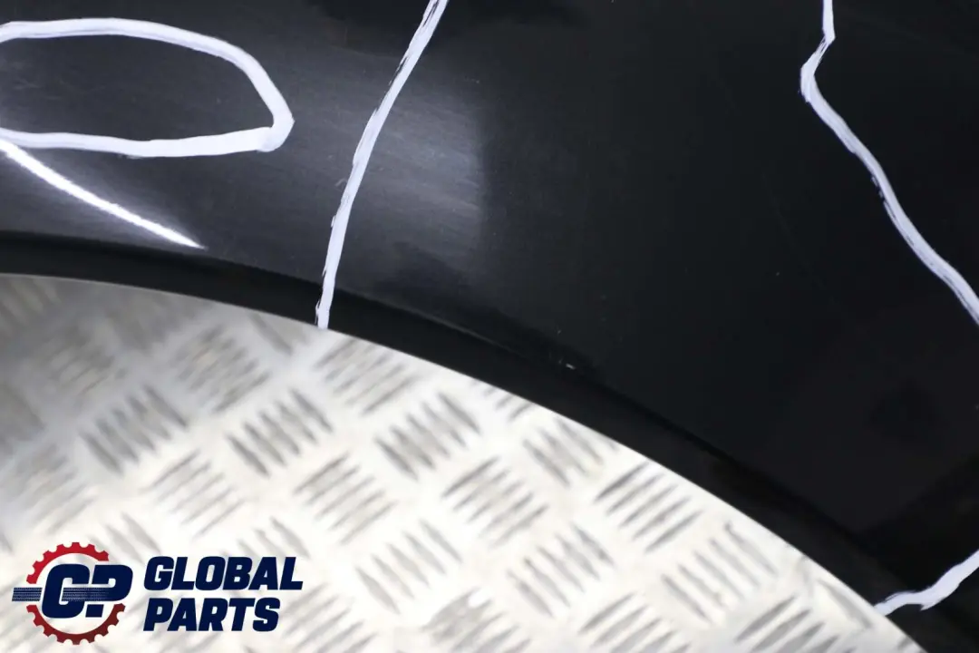 BMW 3 E46 Coupe Cabrio Seitenwand Vorne Links Kotflügel Black Sapphire Schwarz - SKU 7065264-BS - Teilenummer 7065264