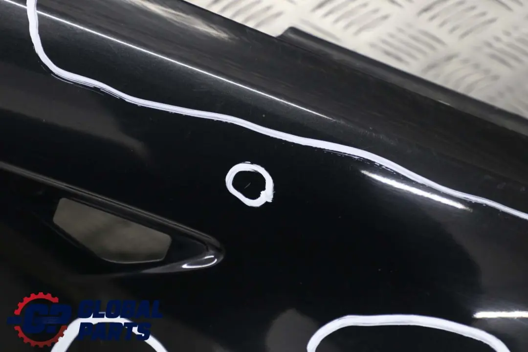 BMW 3 E46 Coupe Cabrio Seitenwand Vorne Links Kotflügel Black Sapphire Schwarz - SKU 7065264-BS - Teilenummer 7065264