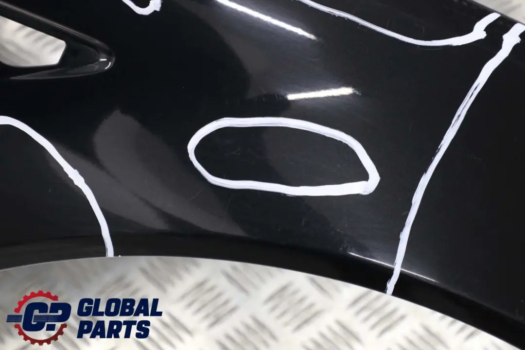 Front Right O/S Side Panel Fender Wing Black Sapphire to BMW 3 E46 Coupe Cabrio with Part number 7065264 BMW 3 E46 Coupe Cabrio Front Right O/S Side Panel Fender Wing Black Sapphire - SKU 7065264-BS - Part number 7065264