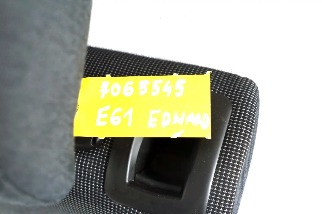BMW 5 Reihe E61 E61N Sitzbezug Rückenlehne hinten links ANTHRAZIT 6964847 - SKU 7065545 - Teilenummer 7065545