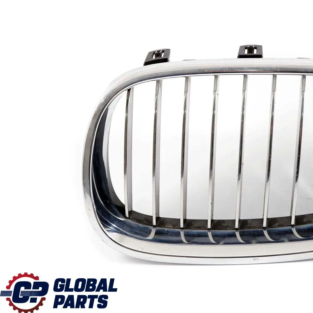 BMW 5 Series E60 E61 LCI Grille Kidney Frame Left N/S Chrome - SKU 7065701 - Part number 7065701