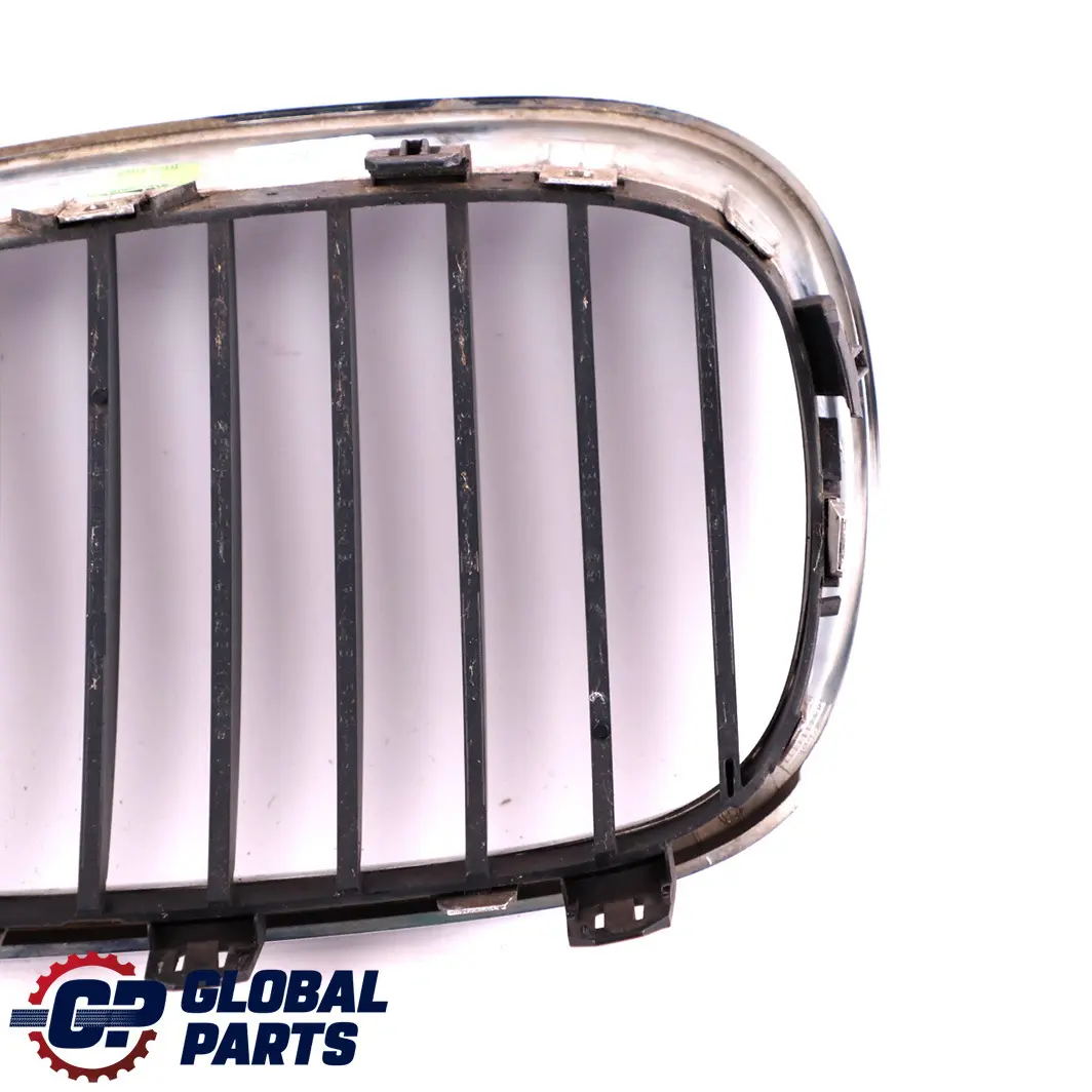 BMW 5 Series E60 E61 LCI Grille Kidney Frame Right O/S Chrome - SKU 7065702 - Part number 7065702