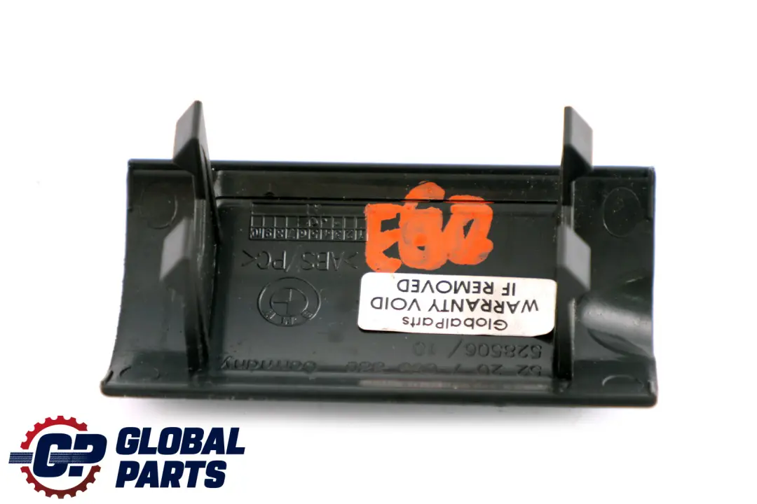BMW E60 Plastik Panel Osłona Fotela Tył Isofix Czarny - SKU 7065880 - Numer Części 7135818
