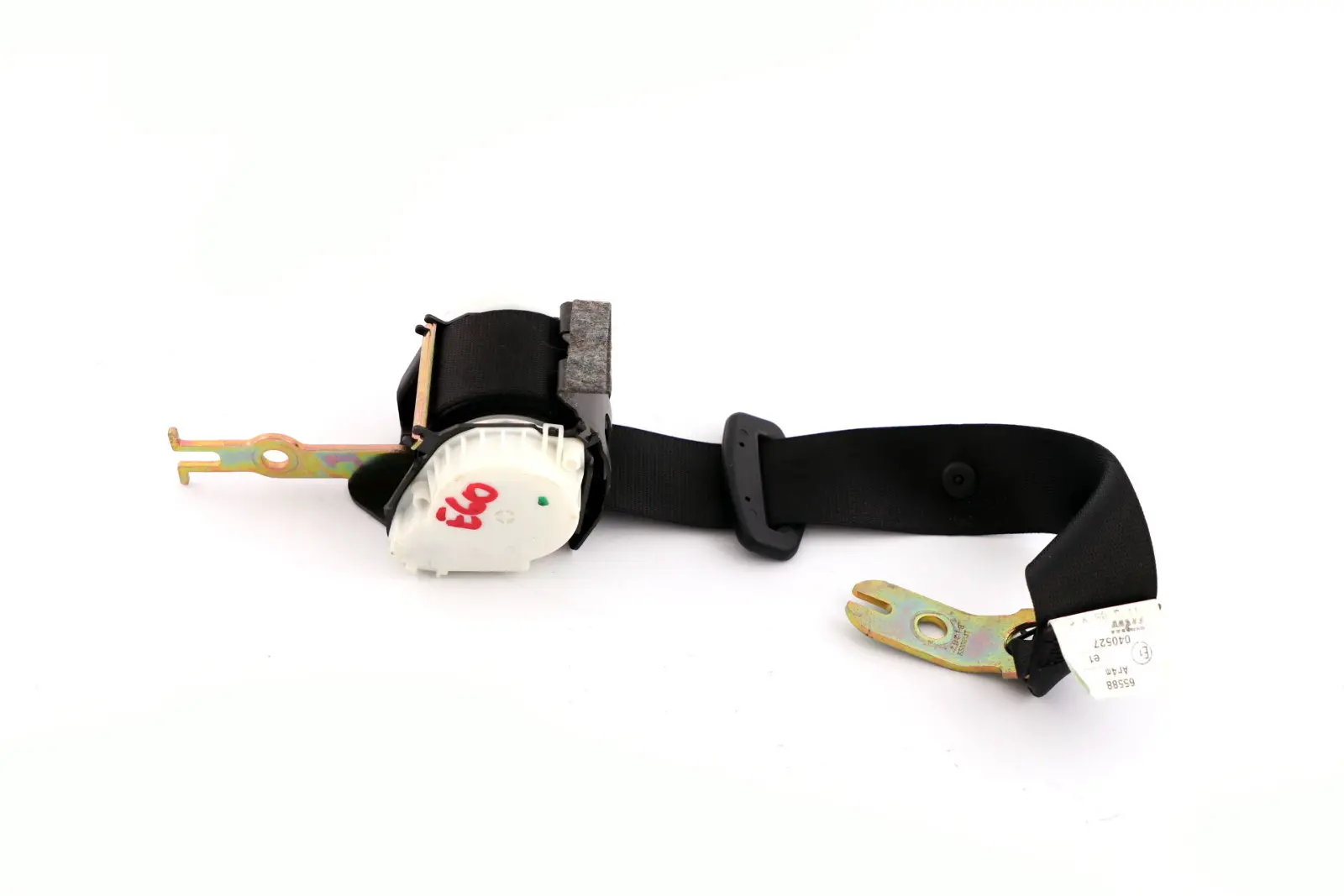 BMW E60 Cinturon De seguridad superior trasero derecho izquierdo O/ Negro