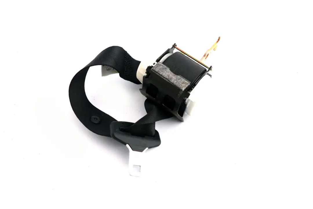 BMW 5 Series E60 Upper Seat Belt Rear Right Left O/N/S Black - SKU 7065883 - Part number 7065883