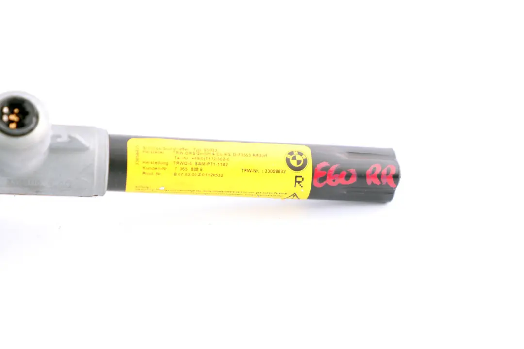 Cintura Inferiore Con Tenditore Cintura Sicurezza Posteriore Destra per BMW E60 E61 con numero di parte 7065888 BMW E60 E61 Cintura Inferiore Con Tenditore Cintura Sicurezza Posteriore Destra - SKU 7065888 - Numero di parte 7065888