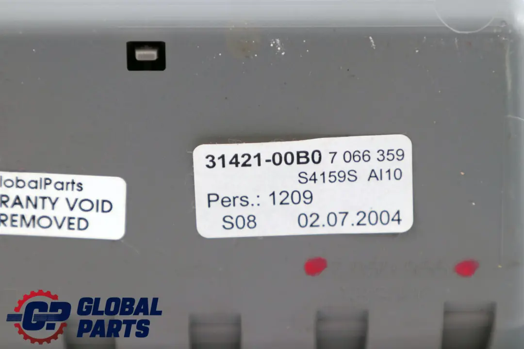 BMW E60 E61 LCI Inserto vassoio portaoggetti centrale posteriore Grigio - SKU 7066359 - Numero di parte 7066359
