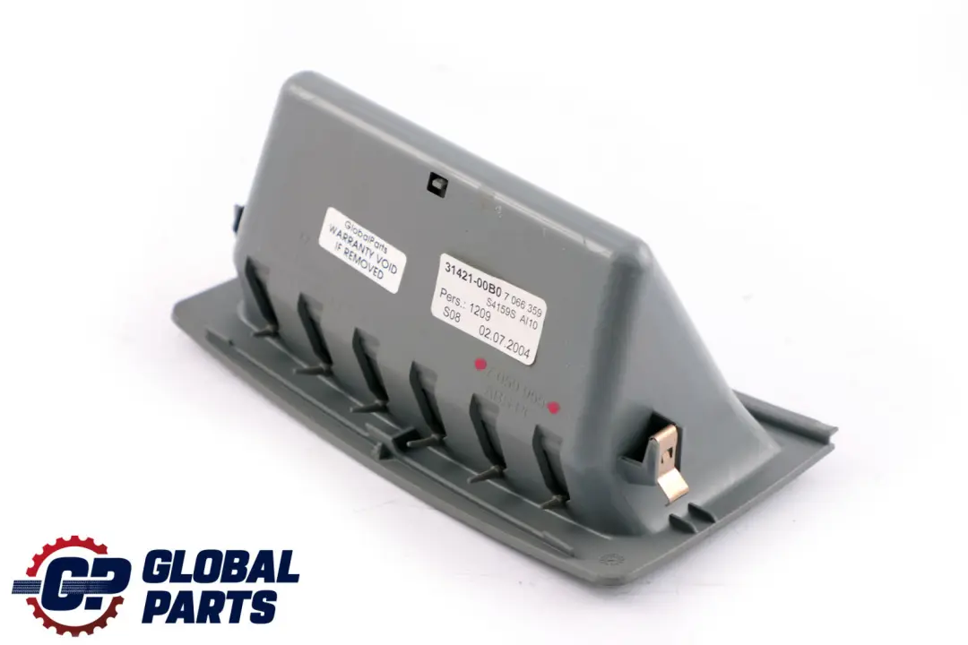 BMW E60 E61 LCI Inserto vassoio portaoggetti centrale posteriore Grigio - SKU 7066359 - Numero di parte 7066359