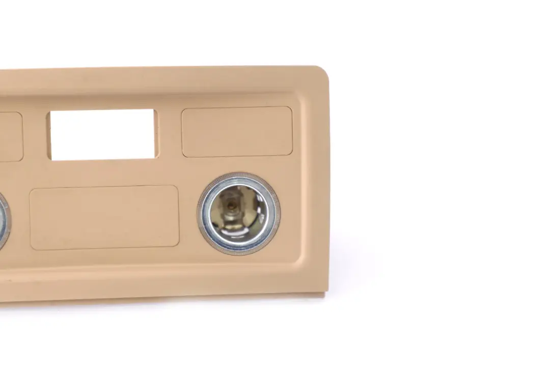 Centre Console Cigarette Lighter Trim Beige to BMW 5 Series E60 E61 Rear with Part number 9117366 BMW 5 Series E60 E61 Rear Centre Console Cigarette Lighter Trim Beige - SKU 7066363 - Part number 9117366