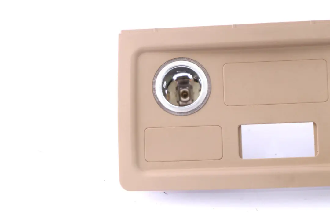 Centre Console Cigarette Lighter Trim Beige to BMW 5 Series E60 E61 Rear with Part number 9117366 BMW 5 Series E60 E61 Rear Centre Console Cigarette Lighter Trim Beige - SKU 7066363 - Part number 9117366