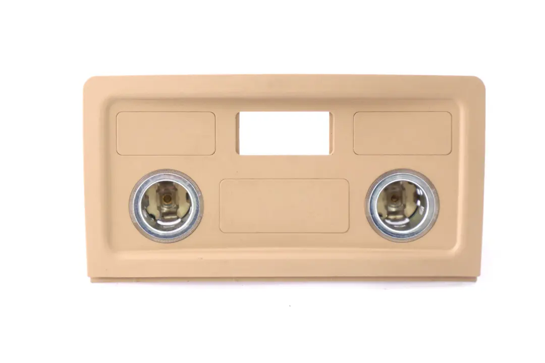 Centre Console Cigarette Lighter Trim Beige to BMW 5 Series E60 E61 Rear with Part number 9117366 BMW 5 Series E60 E61 Rear Centre Console Cigarette Lighter Trim Beige - SKU 7066363 - Part number 9117366