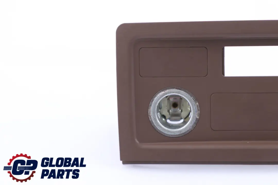 Centre Console Cigarette Lighter Trim Trüffelbraun to BMW 5 Series E60 E61 Rear with Part number 7066364 BMW 5 Series E60 E61 Rear Centre Console Cigarette Lighter Trim Trüffelbraun - SKU 7066364 - Part number 7066364