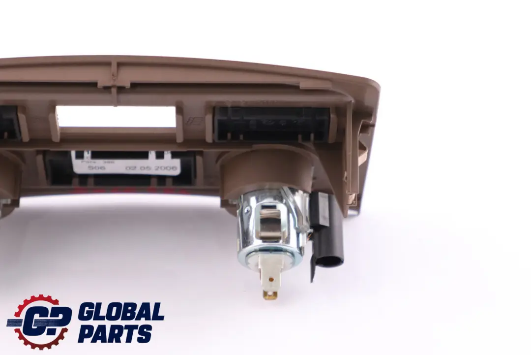 BMW 5 Series E60 E61 Rear Centre Console Cigarette Lighter Trim Trüffelbraun - SKU 7066364 - Part number 7066364