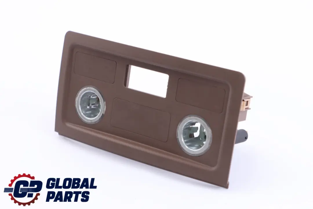 Centre Console Cigarette Lighter Trim Trüffelbraun to BMW 5 Series E60 E61 Rear with Part number 7066364 BMW 5 Series E60 E61 Rear Centre Console Cigarette Lighter Trim Trüffelbraun - SKU 7066364 - Part number 7066364