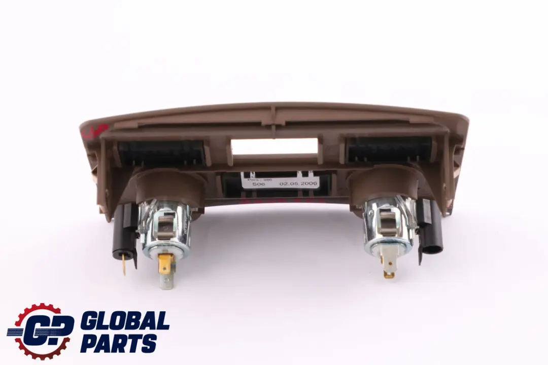 Centre Console Cigarette Lighter Trim Trüffelbraun to BMW 5 Series E60 E61 Rear with Part number 7066364 BMW 5 Series E60 E61 Rear Centre Console Cigarette Lighter Trim Trüffelbraun - SKU 7066364 - Part number 7066364