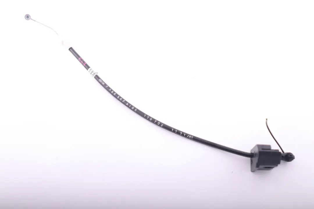 Blocco del coperchio del bagagliaio con cavo Bowden per BMW E63 E64 E86 con numero di parte 7066567 BMW E63 E64 E86 Blocco del coperchio del bagagliaio con cavo Bowden - SKU 7066567 - Numero di parte 7066567