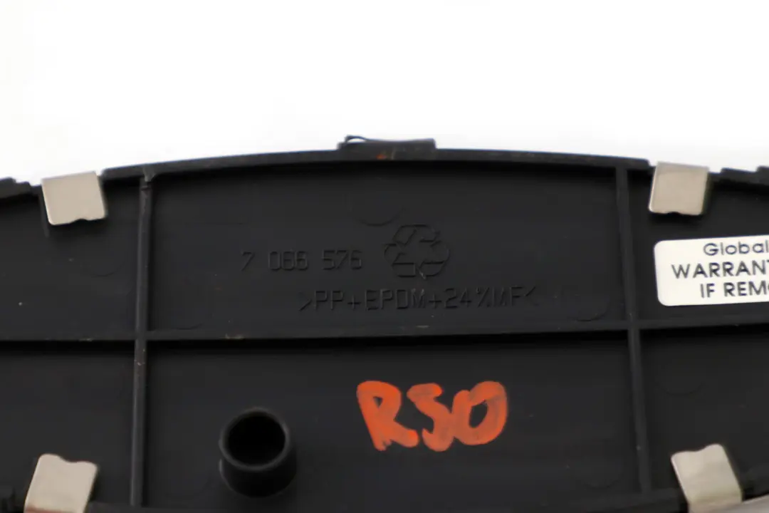 Mini R50 R52 R53 Panel reposapies del conductor De acero inoxidable - SKU 7066576 - Número de pieza 7066576
