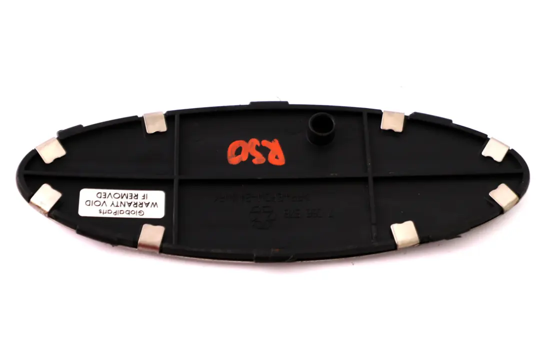 Mini R50 R52 R53 Panel reposapies del conductor De acero inoxidable - SKU 7066576 - Número de pieza 7066576