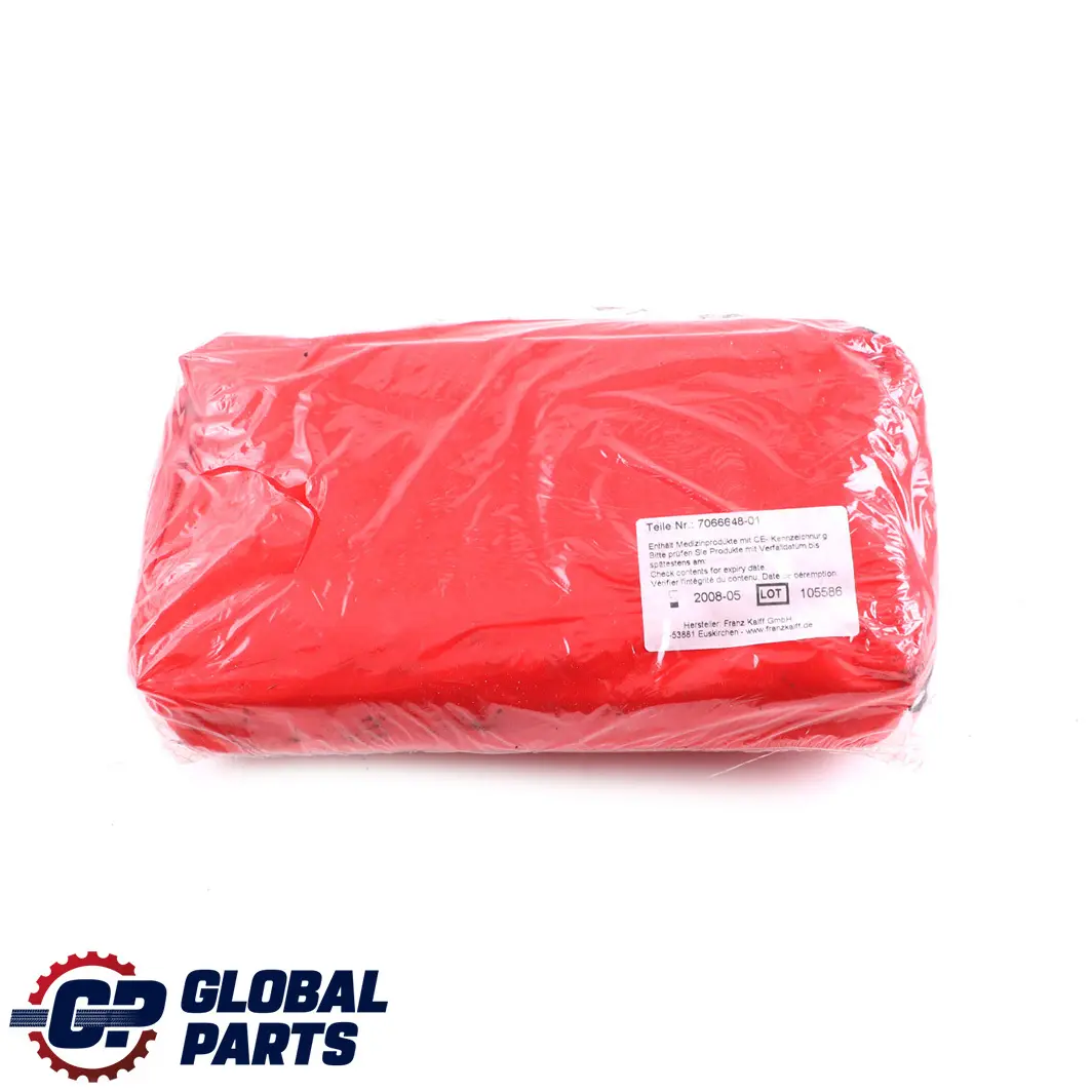 Universal First Aid Emergency Medical Kit Pouch Red to Mini with Part number 7066648 Mini Universal First Aid Emergency Medical Kit Pouch Red - SKU 7066648-1 - Part number 7066648
