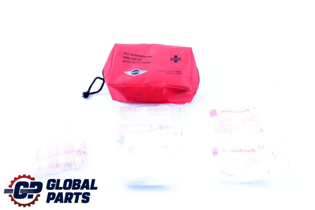 Universal Erste Hilfe Set Tasche Rot Red für Mini mit Teilenummer 7066648 Mini Universal Erste Hilfe Set Tasche Rot Red - SKU 7066648-2 - Teilenummer 7066648