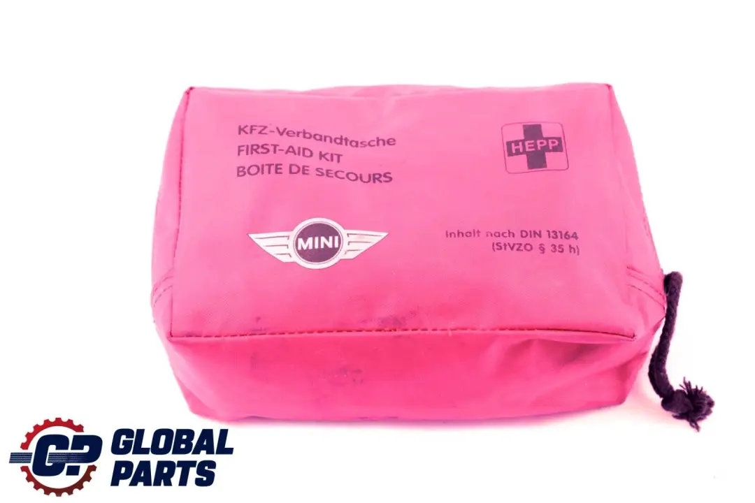 Universal Erste Hilfe Set Tasche Rot Red für Mini mit Teilenummer 7066648 Mini Universal Erste Hilfe Set Tasche Rot Red - SKU 7066648-2 - Teilenummer 7066648
