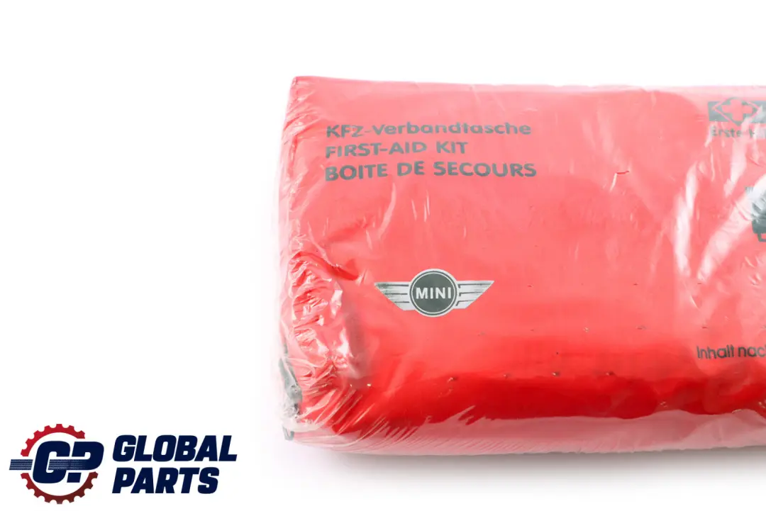Universal First Aid Emergency Medical Kit Pouch Red to BMW with Part number 7066648 BMW Universal First Aid Emergency Medical Kit Pouch Red - SKU 7066648 - Part number 7066648