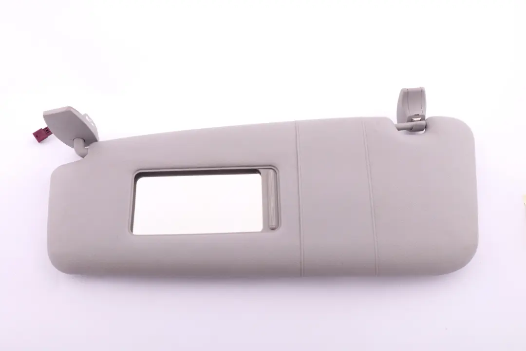 BMW 5 er E60 E61 LCI Sonnenblende Spiegel beleuchtet links HIMMEL GRAU - SKU 7066649 - Teilenummer 7066649